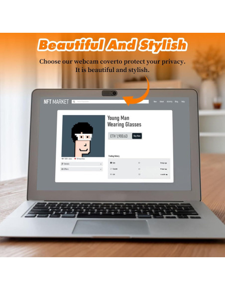 Cubierta de Webcam MBAIYO, 16 Piezas, Protección Privacidad