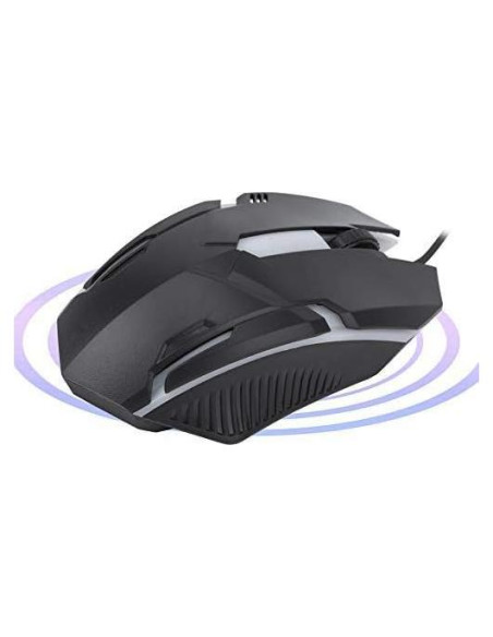 Ratón Gaming con Cable Pomya 1600DPI Ergonómico para PC