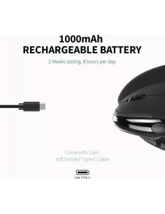 Ratón Vertical Ergonómico Genérico con Pantalla OLED y Conexión USB-C 2