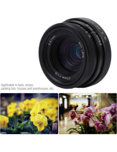 Lente Gran Angular 25mm F1.8 Bewinner para CCTV HD 2