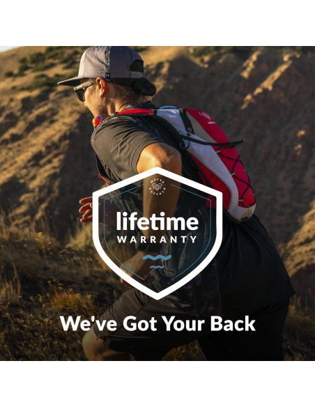 Mochila de Hidratación Water Buffalo 12L con Bolsa de 2L Azul