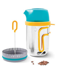 Olla Hervidora y Prensa de Café BioLite 1.5L Acero Inoxidable 2