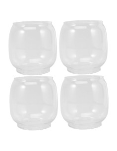 Pantallas de Lámpara de Vidrio IMIKEYA 4 Pcs Reemplazo 8.5cm