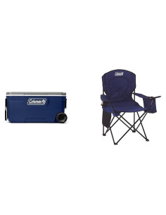 Cooler Coleman 94.6L Twilight con Silla Portátil y Enfriador