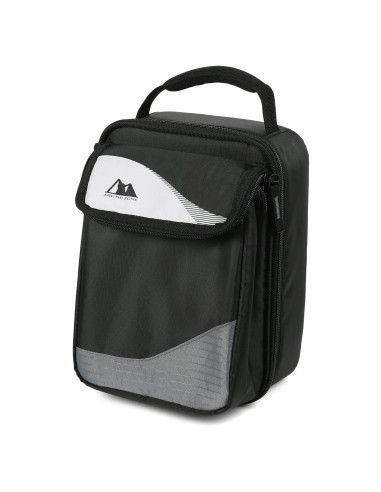 Caja de Almuerzo Expandible Arctic Zone 3.58kg Negro/Blanco