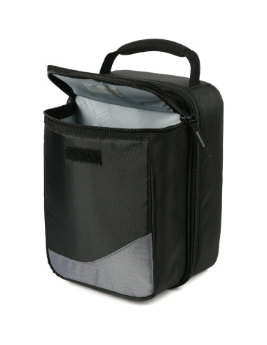 Caja de Almuerzo Expandible Arctic Zone 3.58kg Negro/Blanco