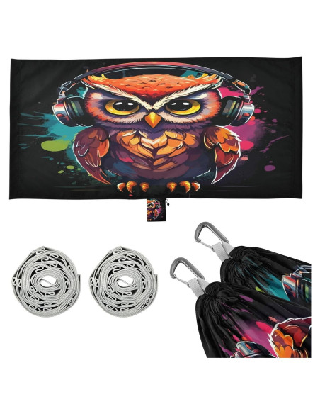 Hamaca Portátil DUOBU para Camping 289.56x137.67cm 150kg