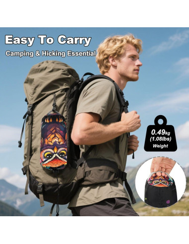 Hamaca Portátil DUOBU para Camping 289.56x137.67cm 150kg