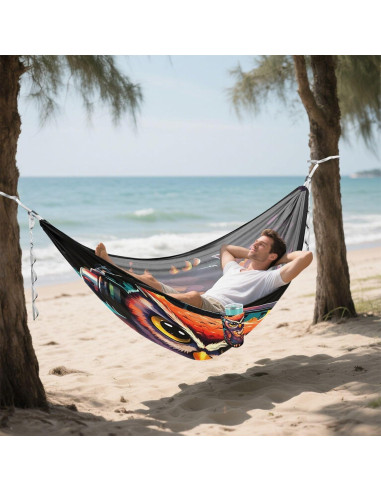 Hamaca Portátil DUOBU para Camping 289.56x137.67cm 150kg