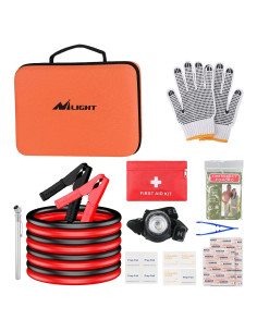 Kit de Emergencia para Automóvil Nilight 10170K con Primeros Auxilios