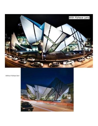 Lente Fisheye Pro HD 0.42x para Sony HDR-XR550/CX550