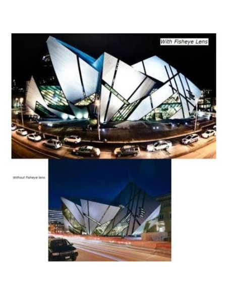 Lente Fisheye Pro HD 0.42x para Sony HDR-XR550/CX550