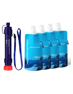 Filtro de Agua Desmontable Membrane Solutions S2 + Bolsa 680ml