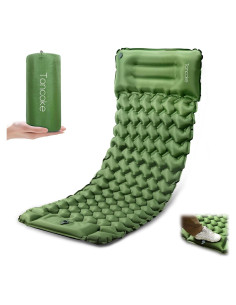 Colchoneta Inflable Ultraligera Toncoke TCISPGN018 con Almohada