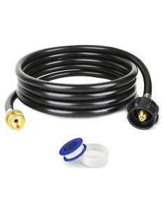 Manguera Adaptadora de Propano GASPOWOR 2.44m para Grill