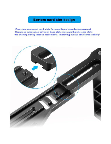 Soporte de Bandeja de Manija de Aluminio DIVJINGHAO para Buceo