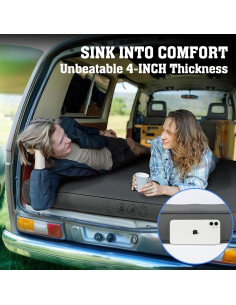 Colchón Autoinflable Doble Hikenture 10 cm Grosor 9.5 R 2