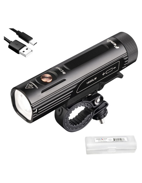 Fenix BC26R Luz de Bicicleta Recargable 1600 Lúmenes IP68