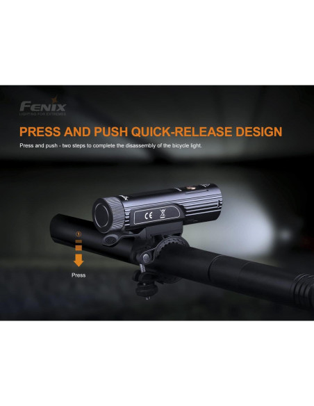 Fenix BC26R Luz de Bicicleta Recargable 1600 Lúmenes IP68