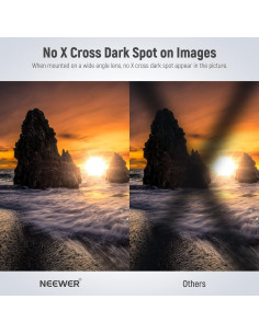 Filtro ND Variable NEEWER 67mm ND2-ND32 Ajustable HD 2