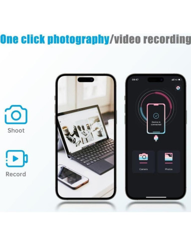 Cámara Endoscópica 2 en 1 Lukzaten 5M para iPhone y Android