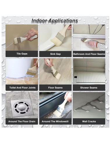 Sellador Líquido Impermeable Hupeyna 992ml para Reparación de Fugas