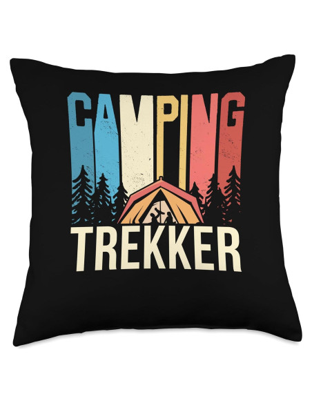 Cojín de Lanzamiento Camping Trekker 45x45 cm Multicolor
