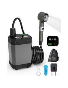 Ducha Portátil INSSISAIN HJS-1628 6000mAh IPX8 4 Modos