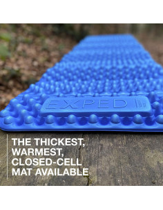 Tapete de Espuma Exped FlexMat Plus 182.88x52.07 cm Azul 2