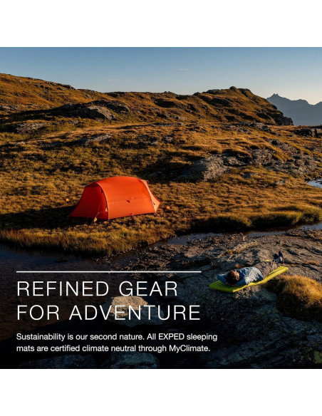 Tapete de Espuma Exped FlexMat Plus 182.88x52.07 cm Azul