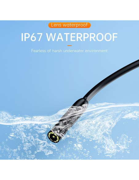 Cámara Endoscópica 2 en 1 Lukzaten 5M para iPhone y Android