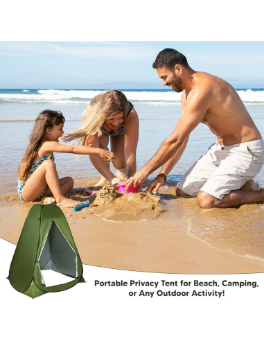 Tienda de Privacidad Pop Up Uninetic 2.13m Alta Camping