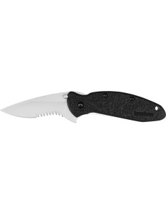 Cuchillo de bolsillo Kershaw 1620ST Scallion negro serrado 2