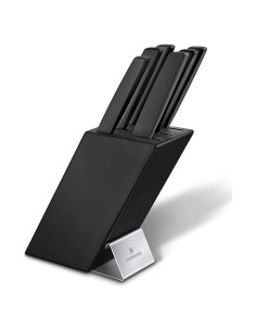 Juego de Cuchillos Victorinox Suizo Moderno en Bloque 6 Piezas