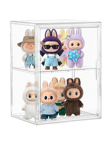 Caja de Exhibición Acrílica Grande Lifelongpal con Divisor Removible