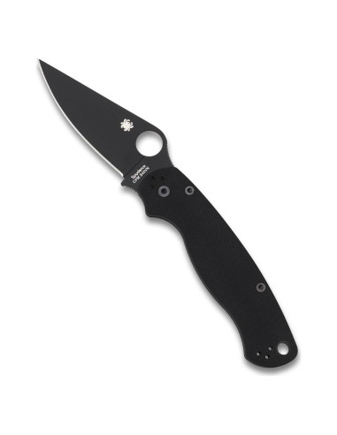 Cuchillo Plegable Spyderco Para Military 2 20.93 cm G-10 Negro