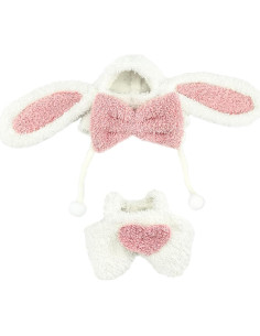 Conjunto Ropa para Muñeca QIUTIMIY Conejo de Orejas Caídas 2