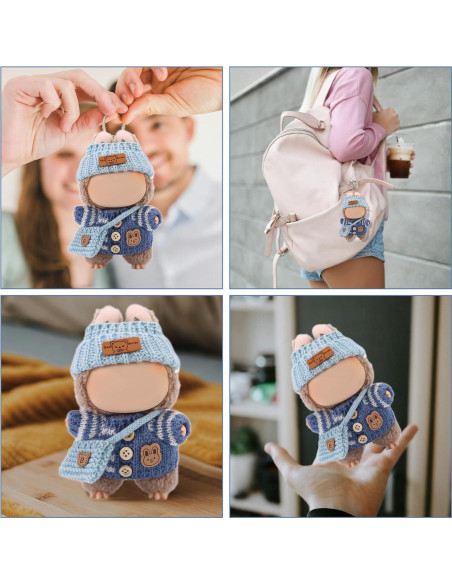 Conjunto de Ropa para Muñecas Lyreh 3 Piezas Azul 17cm