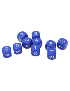Set de 20 Dados de Plástico Coloridos Cosiki para Juegos