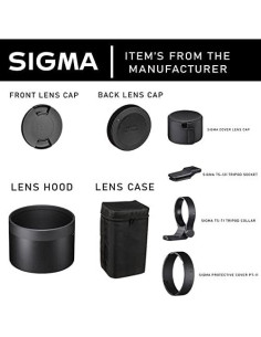 Lente Sigma 150-600mm f/5-6.3 DG DN OS para Sony E + Tarjeta SD 64GB 2