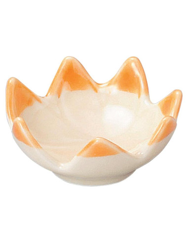 Yamashita Kogei Porcelana Naranja Claro 6.7 x 3 cm
