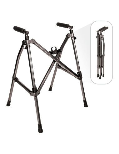 Andador Plegable Stander Wonder Walker Lite Corto 71-84 cm Nogal