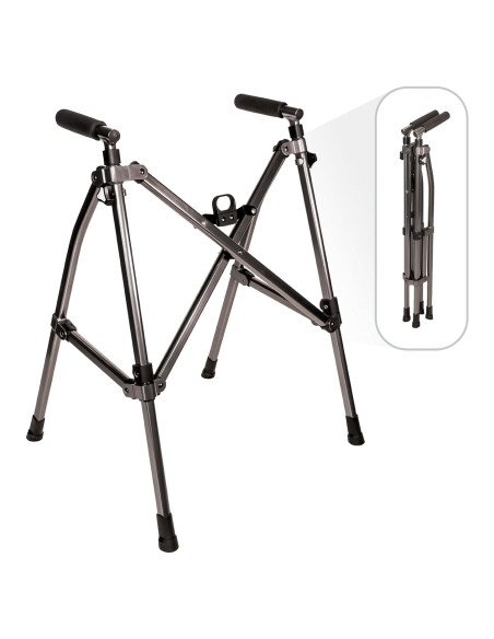 Andador Plegable Stander Wonder Walker Lite Corto 71-84 cm Nogal