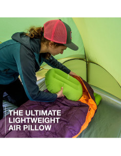 Almohada Inflable Exped Ultra Mediana Ganso Gris Compacta 2