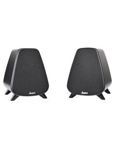 Altavoces Activos AORS AS31 - 80W RMS, Bluetooth 5.3, Madera Negra