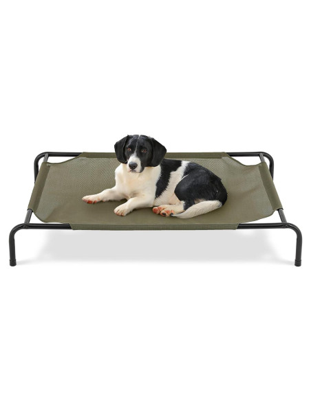 Cama Elevada para Perros Magshion 124.5 cm Verde Antideslizante