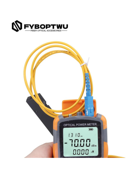 Medidor de Potencia Óptica 4 en 1 Yannw OPM & VFL-10 Portátil