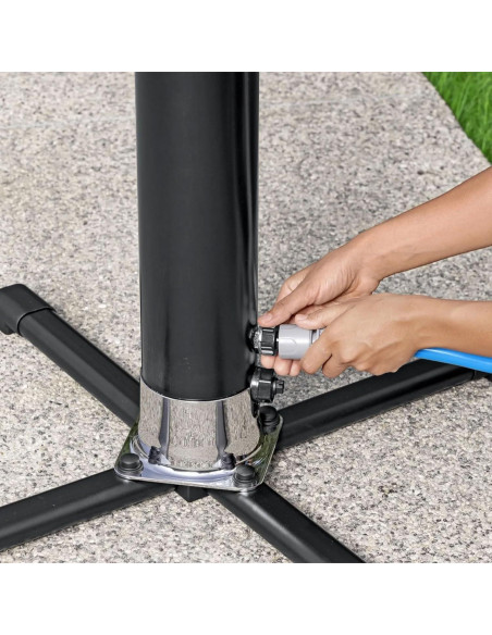 Ducha Solar Exterior Bestway 20L con Cabezal Grande y Control de Temperatura