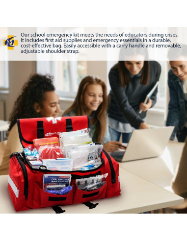 Kit de Primeros Auxilios MFASCO para Aulas - 200 Suministros