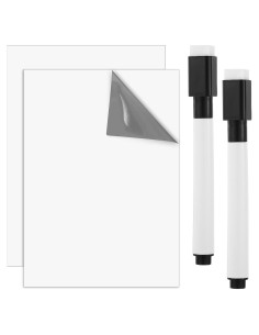 Paquete de 2 Stickers de Pizarra Borrable Ptwola 29.7x21 cm